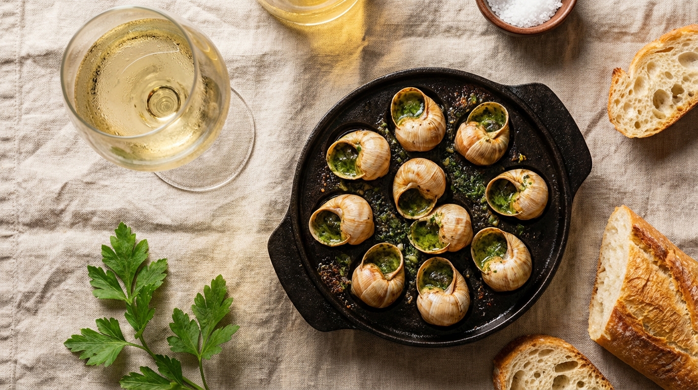 découvrez l'accord parfait entre escargots et vin blanc, un mariage délicat qui exige précision et savoir-faire pour sublimer chaque saveur sans laisser place à l'improvisation.